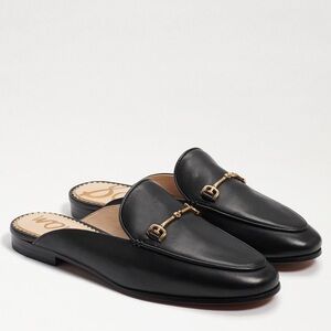 Sam Edelman Linnie Black Leather Mule